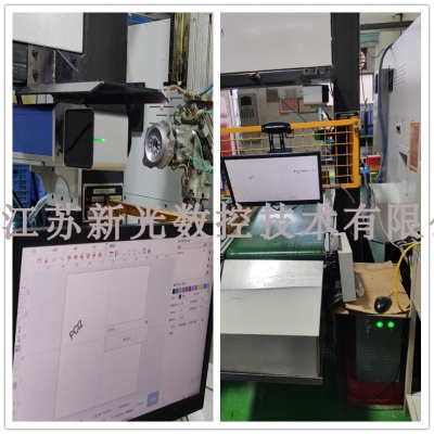 激光嵌入式在線打標(biāo)-吉崗桁架機(jī)械手項(xiàng)目