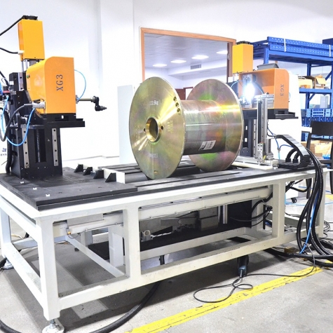 全自動(dòng)稱(chēng)重打標(biāo)機(jī)-自動(dòng)稱(chēng)重，數(shù)據(jù)實(shí)時(shí)傳輸，激光定位，雙面自動(dòng)打標(biāo)